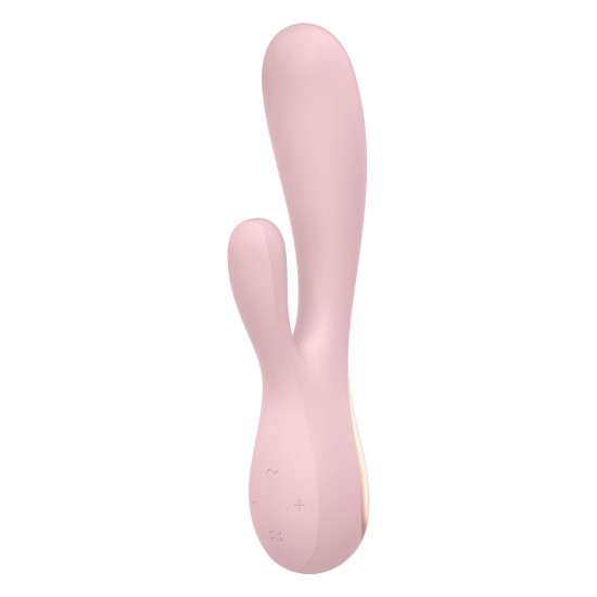 Смарт вібратор-кролик, бузковий Satisfyer Mono Flex Mauve (пом'ята упаковка!!!)