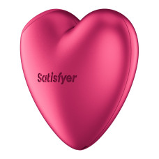 Вакуумний стимулятор-сердечко з вібрацією Satisfyer Cutie Heart Battery Series (пом'ята упаковка)