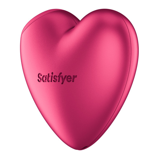 Вакуумний стимулятор-сердечко з вібрацією Satisfyer Cutie Heart Battery Series (пом'ята упаковка)