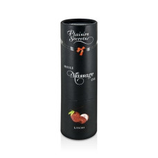 Съедобное массажное масло с афродизиаками и ароматом личи Plaisirs Secrets Litchi, 59 ml