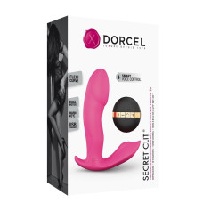 Вибратор с подогревом и пультом ДУ, голосовое управление, можно под одежду Dorcel Secret Clit