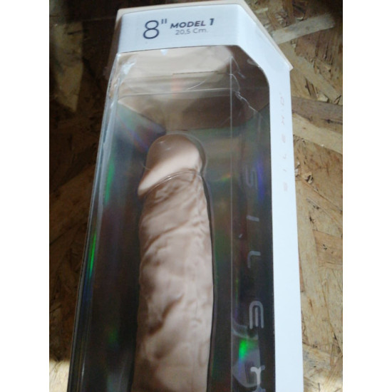 Фалоімітатор, тілесний SilexD Vetus Flesh (MODEL 1 size 8in) (м'ята упаковка!!!)