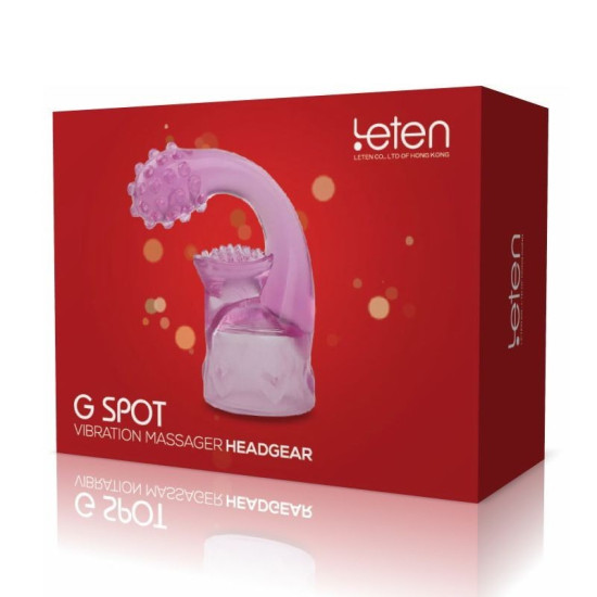 Насадка для вібромасажера 40×82 мм Leten G Spot Headgear 3