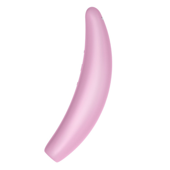 Вакуумний кліторальний стимулятор з керуванням через інтернет Satisfyer Curvy 3+