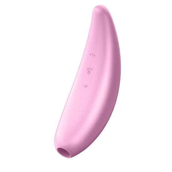 Вакуумний кліторальний стимулятор з керуванням через інтернет Satisfyer Curvy 3+