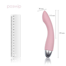 Вибратор для точки G с интеллектуальным режимом, розовый Svakom Amy Pale Pink