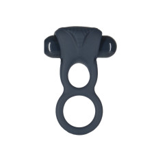 Двойное эрекционное кольцо с вибропулей и пультом ДУ Lux Active Triad – Vibrating Dual Cock Ring