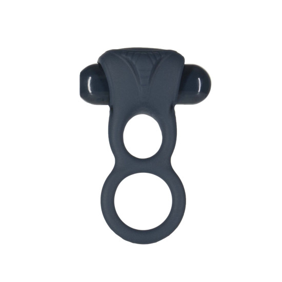 Двойное эрекционное кольцо с вибропулей и пультом ДУ Lux Active Triad – Vibrating Dual Cock Ring