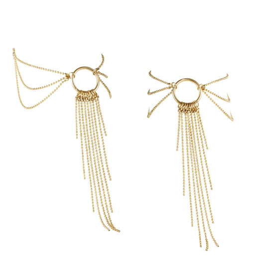 Украшение для ног, золотистое Bijoux Indiscrets Magnifique Feet Chain Gold