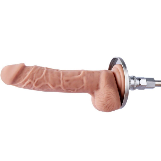 Сріблястий адаптер з присоскою 4,5», система KlicLok Hismith Suction Cup Adapter 4.5″ KlicLok Silver