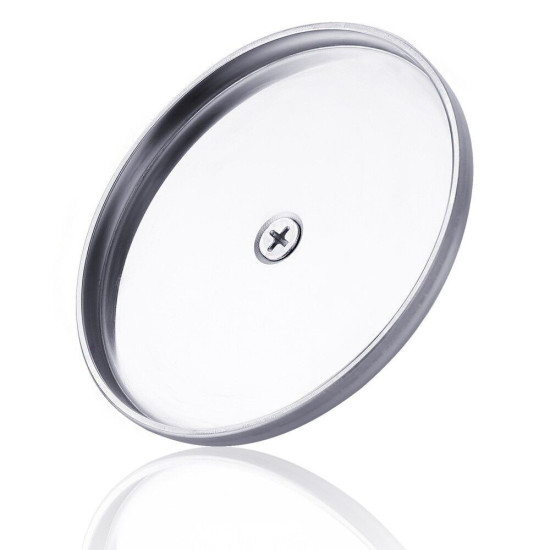 Сріблястий адаптер з присоскою 4,5», система KlicLok Hismith Suction Cup Adapter 4.5″ KlicLok Silver