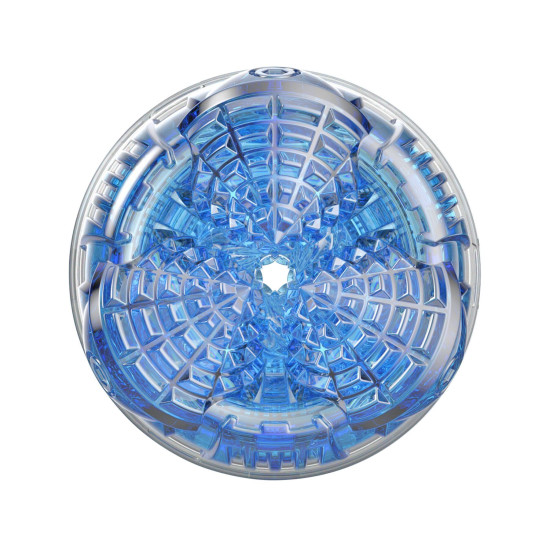 Мастурбатор-імітатор глибокого мінету Fleshlight Turbo Core Blue Ice