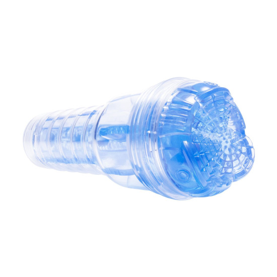 Мастурбатор-імітатор глибокого мінету Fleshlight Turbo Core Blue Ice