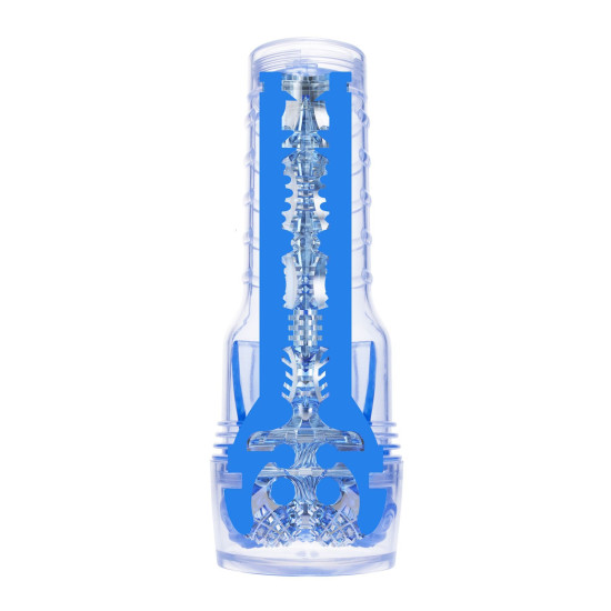 Мастурбатор-імітатор глибокого мінету Fleshlight Turbo Core Blue Ice