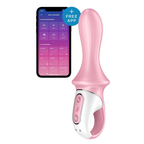 Анальный смарт-вибратор с функцией надувания Satisfyer Air Pump Booty 5+