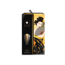 Кліторальний вібратор, чорний Shunga Obi Black