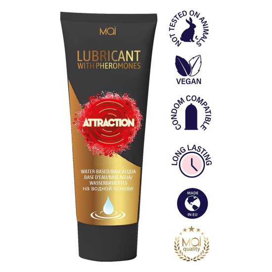 Лубрикант із феромонами на водній основі MAI ATTRACTION, 100 ml