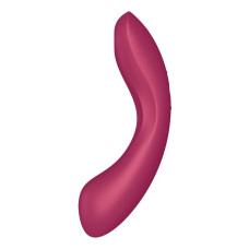Вакуумний стимулятор з вібрацією, червоний Satisfyer Curvy Trinity 1 Red