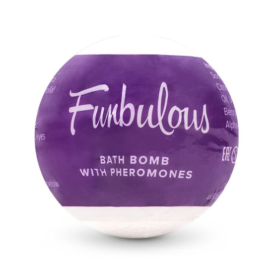 Бомбочка для ванни з феромонами Obsessive Bath Bomb With, 100 g (термін 24.01.2026)