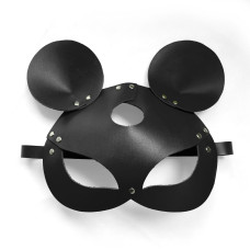 Шкіряна маска мишки, чорна Art of Sex Mouse Mask Black