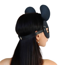 Шкіряна маска мишки, чорна Art of Sex Mouse Mask Black