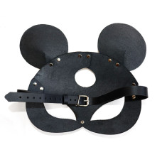 Шкіряна маска мишки, чорна Art of Sex Mouse Mask Black