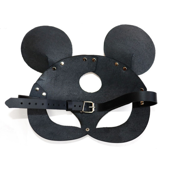 Шкіряна маска мишки, чорна Art of Sex Mouse Mask Black