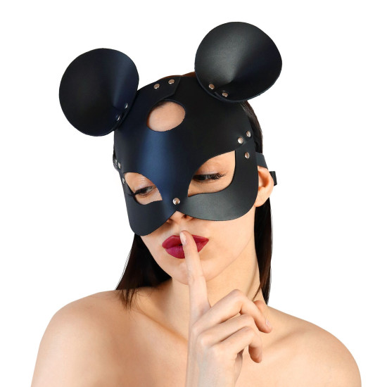 Шкіряна маска мишки, чорна Art of Sex Mouse Mask Black