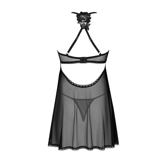 Пеньюар и трусики Obsessive Latinesa Babydoll & Thong, M/L
