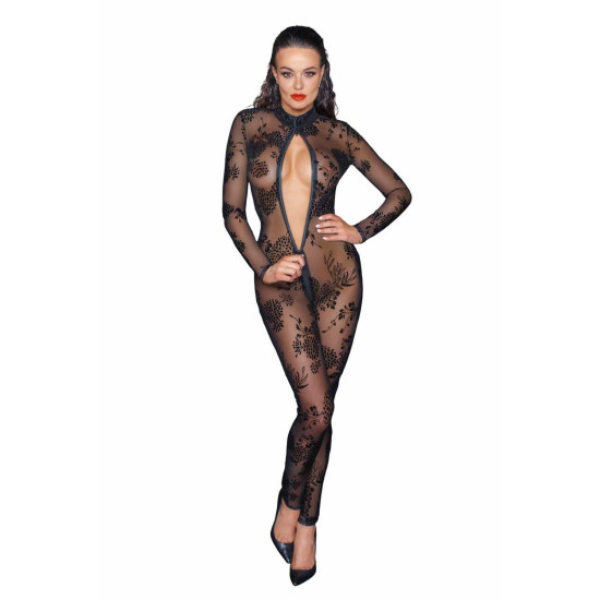 Бодістокінг Noir Handmade F237 Long Tulle Overall, M