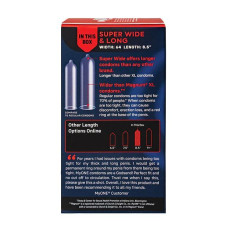 Презервативы в картонной коробке MyONE Super Wide & Long, 10 шт
