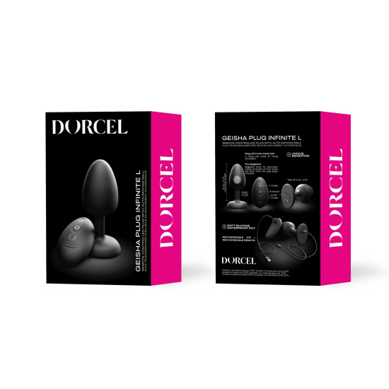 Анальна вібропробка Dorcel Geisha Plug Infinite, L