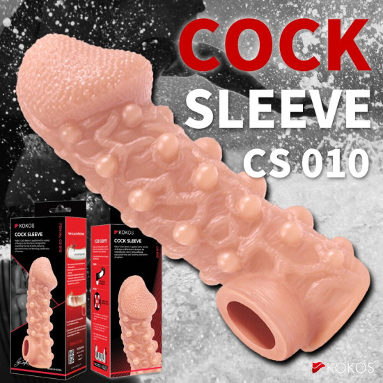 Насадка на член Kokos Cock Sleeve CS 010, M