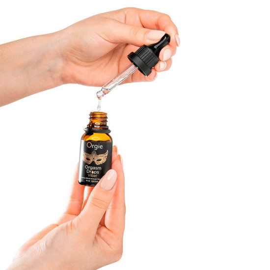Збуджуючі краплі для клітора Orgie Orgasm Drops Vibe!, 15 ml