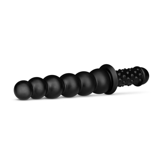 Анальная цепочка, черная BUTTR Akimbo Double Sided Anal Dildo