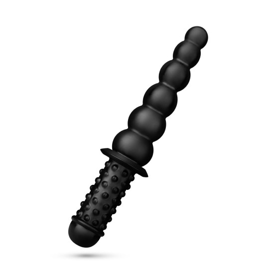 Анальная цепочка, черная BUTTR Akimbo Double Sided Anal Dildo