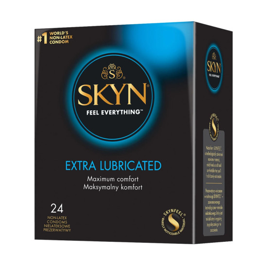 Презервативи з підвищеним рівнем змащення SKYN Extra Lubricated, 24 шт