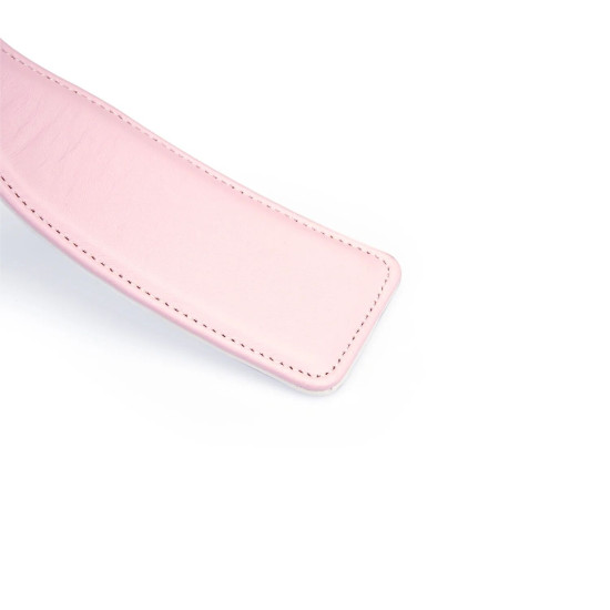 Падл Liebe Seele White & Pink Leather Paddle