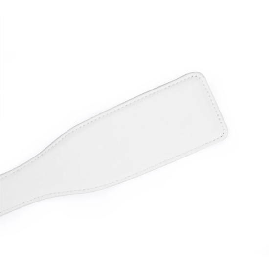 Падл Liebe Seele White & Pink Leather Paddle