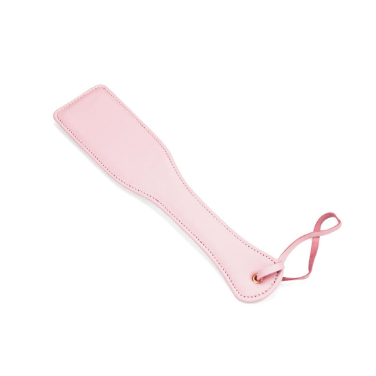 Падл Liebe Seele White & Pink Leather Paddle