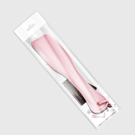 Падл Liebe Seele White & Pink Leather Paddle