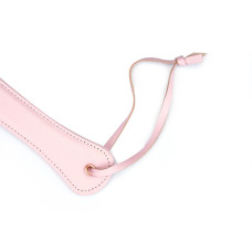 Падл Liebe Seele White & Pink Leather Paddle