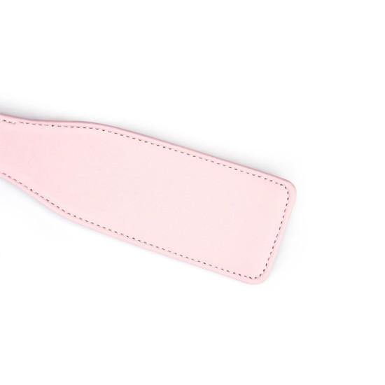 Падл Liebe Seele White & Pink Leather Paddle