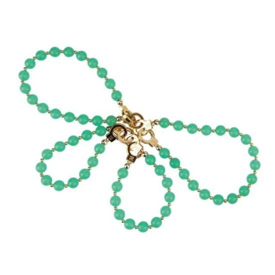 Нефритові наручники й поножі LOCKINK Jade Handcuffs & Anklecuffs