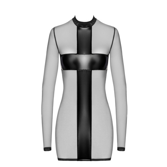 Сукня із сітки з мокрим ефектом Noir Handmade F369 Crossfire Mesh & Wetlook Mini dress, L