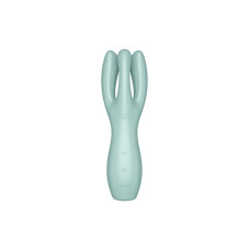 Клиторальный вибратор с тремя пальчиками, мятный Satisfyer Threesome 3 Mint