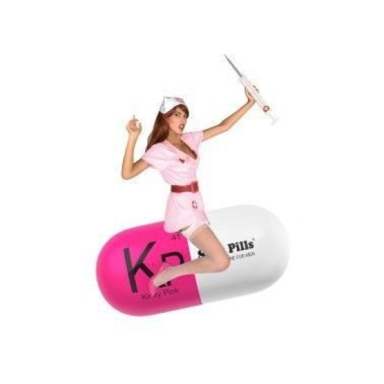 Мастурбатор-пігулка рожевого кольору Love To Love Sexy Pills Kinky Pink