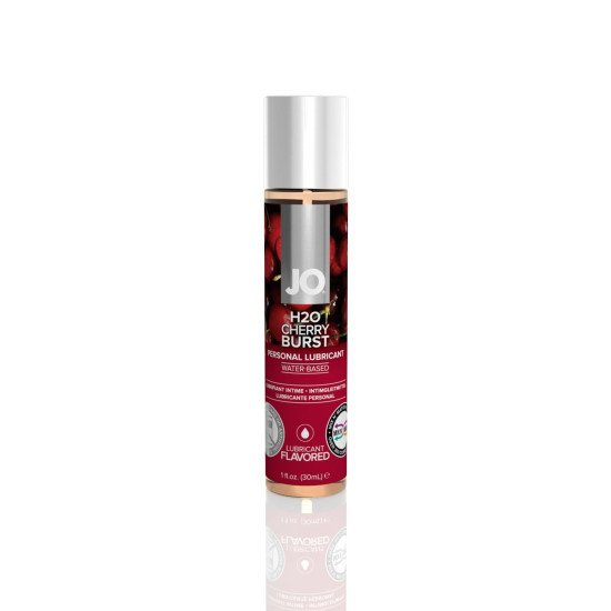 Лубрикант із вишневим смаком на водній основі JO H2O Cherry Burst, 30 ml