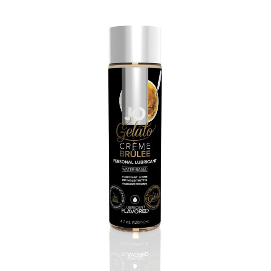 Оральний лубрикант зі смаком крем-брюле на водній основі JO GELATO Creme Brulee, 120 ml