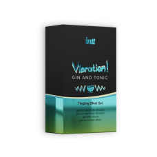 Жидкий вибратор с ароматом джина и тоника Intt Vibration Gin Tonic, 15 ml